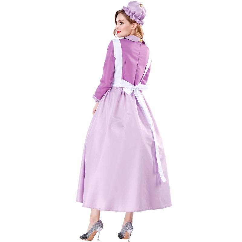 M-XL Halloween costume, cosplay tea pot lady maid costume, princess servant costume cosplay uniform