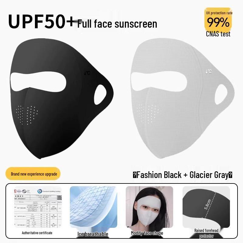 Newcomer Discount: Women's 3D Full Face UV Protection Sunshade Mask