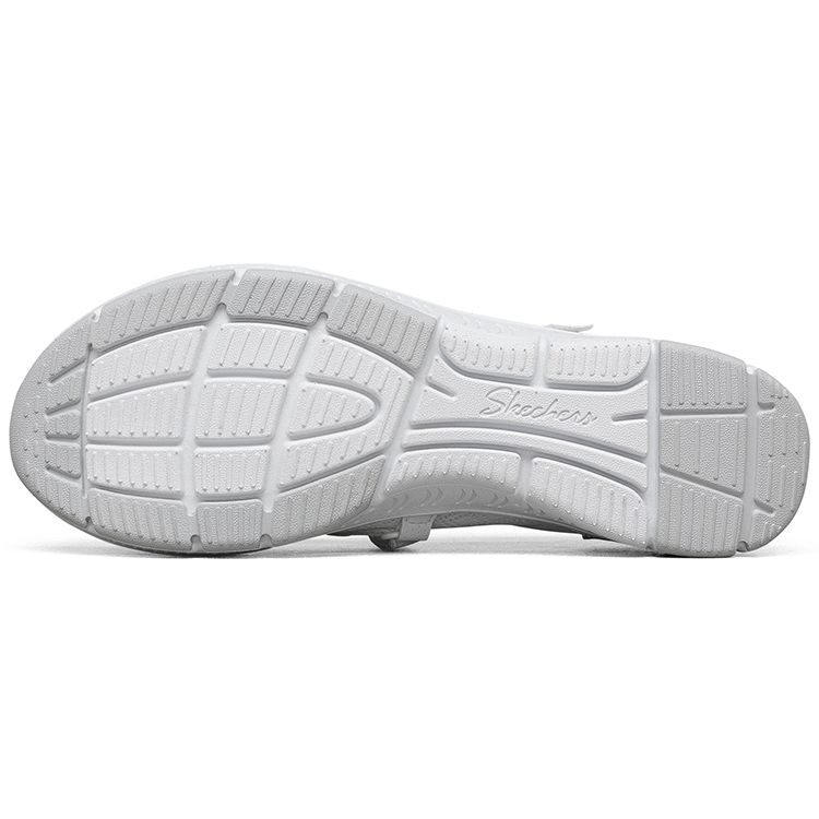 Skechers Be-Cool Tkanina Moda Wygodne Codzienne Buty Damskie Buty Codzienne Białe 100354-WHT