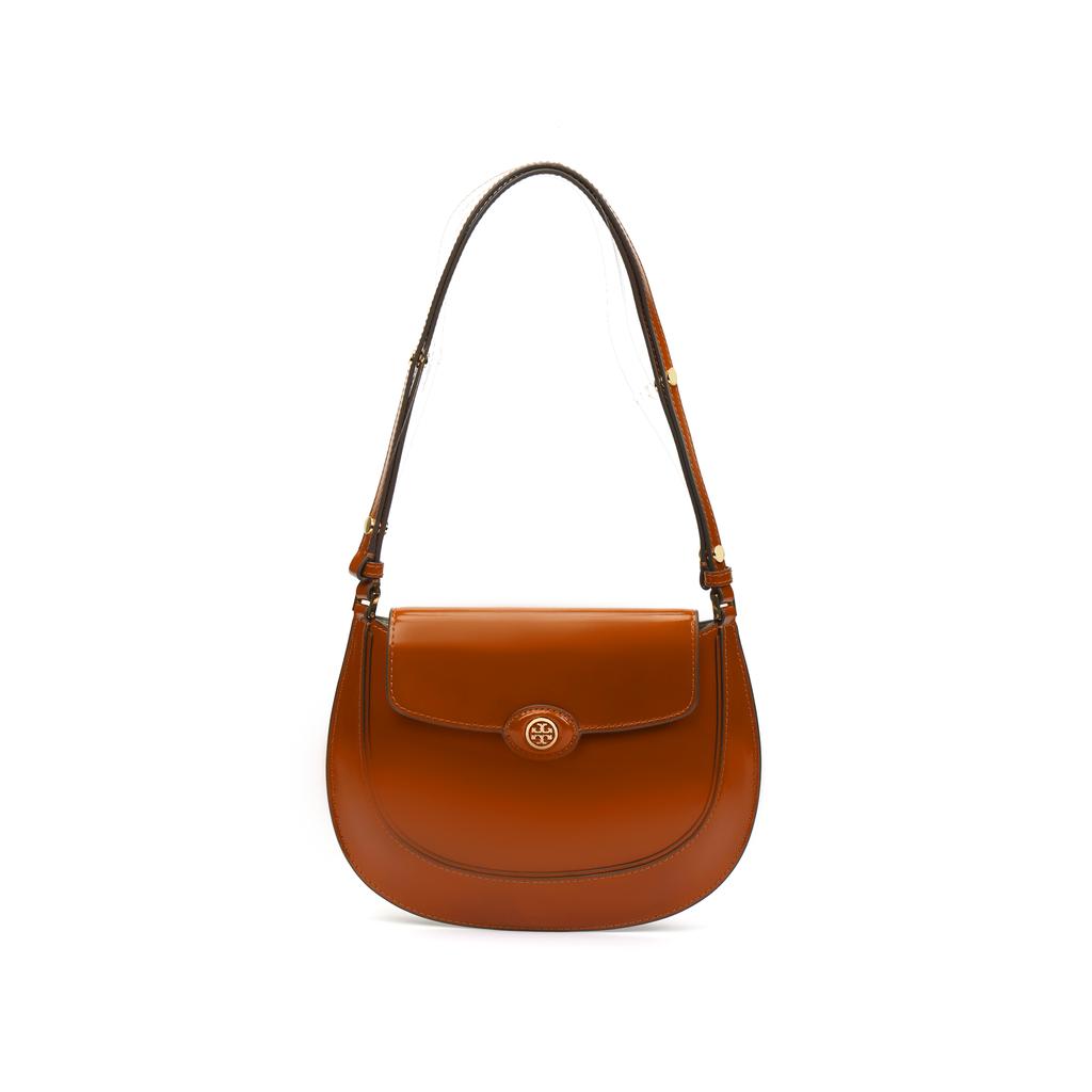 Tory Burch Robinson Adjustable Strap Shoulder Bag Women Shoulder Bag Dark-Brown 163367-223