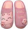 Slippers for Indoor for Women and Cat Room [Mishansha] Winter, Use, Men, Cute, Pattern, Washable, Warm, Shoes, Fluffy, 24.5cm/25.5cm