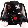 Gothic Darkpunk Style Halloween Rabbit Plush Dark Rebirth  Little Bunny Doll Multicolor Polyester PP Cotton Toy