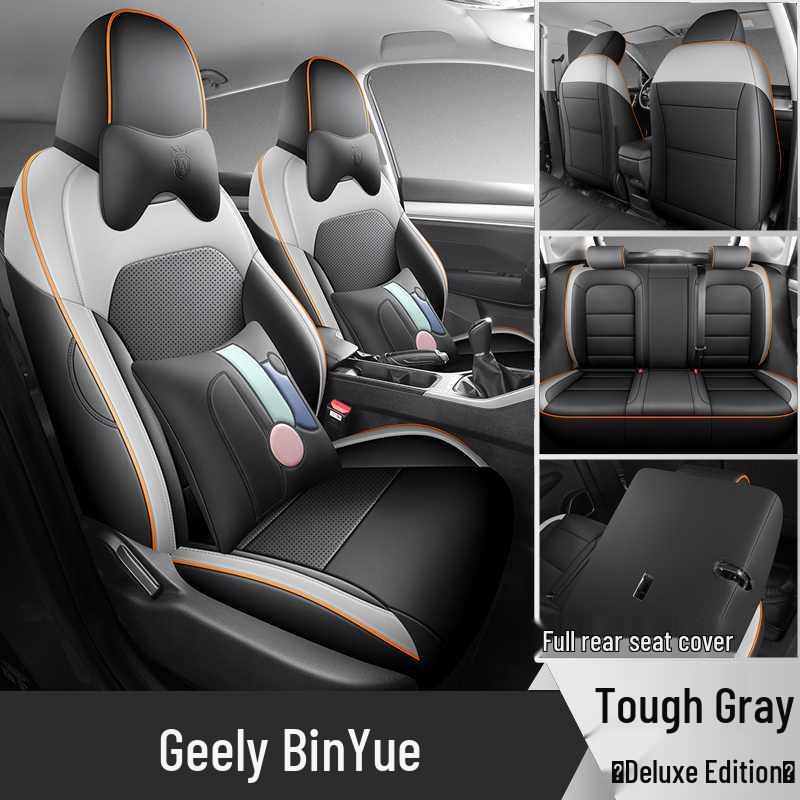 All-Season Full-Coverage Seat Covers for 2025 Geely Binyue - 24 Model-Specific Car Cushions