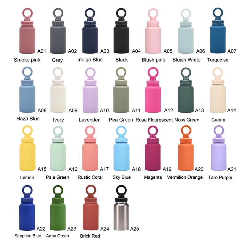 Magnetischer Halter Wasserflasche: 650ML Isolierte Edelstahl-Sportflasche mit weiter Öffnung für den Außenbereich