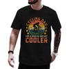 Cycling Dad Classic Men's T-Shirt Cool Dad Bicycle Print Vintage T Shirts Cool Cycling Dad Soft Casual Top Father's Day Tee