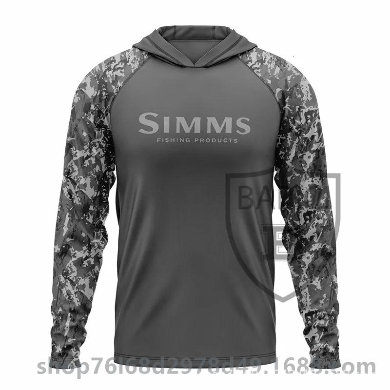 Simms Kamuflāžas Makšķerēšanas Tērps UPF50 Ledus