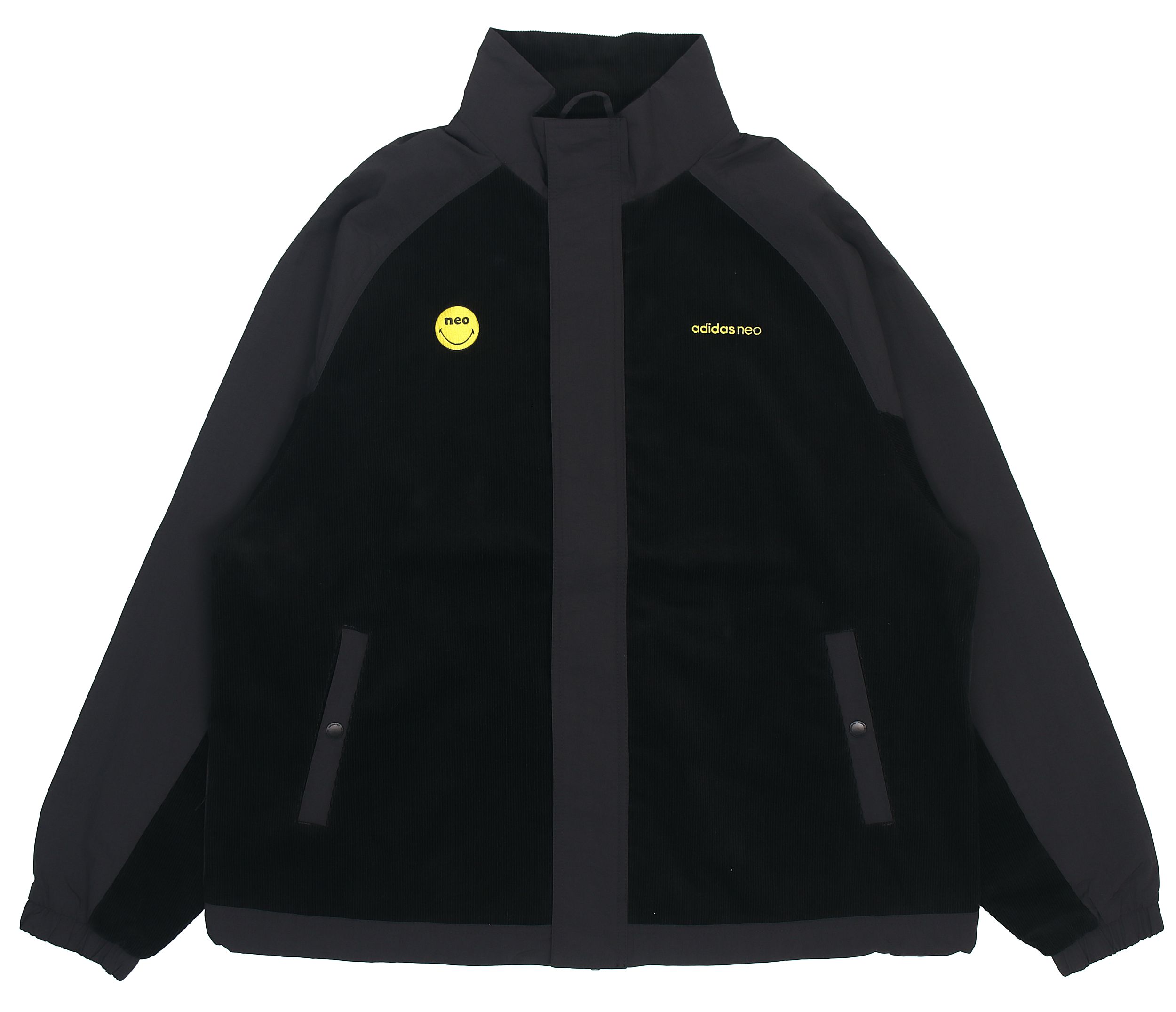 Adidas Neo Jackets Men s Black Stand Collar Moderate Other H58046 L