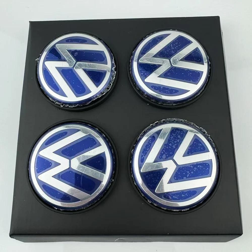 2026 New Floating Wheel Center Caps Hub Cover 4pcs 56mm 65mm For Volkswagen VW Golf 5 6 7 Passat B6 B7 B8 Tiguan Polo Jetta GTI 3B7601171 AWZ1