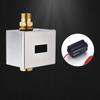 HLK DC Induction Brass Solenoid Valve Automatic Touchless Sensor for Hotel Toilet Flush Valve Water Saving Modern Design