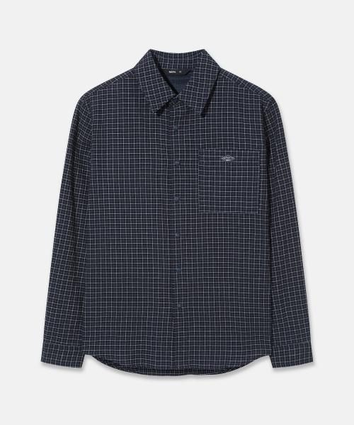 Nepa 7Md1560 Unisex Check Long Sleeve Shirt