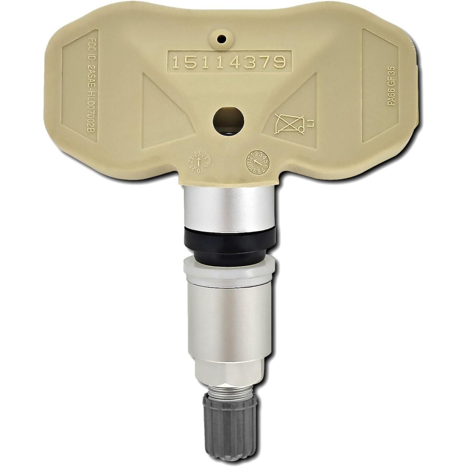 

Датчик TPMS для GM, Датчик системи моніторингу тиску в шинах TPMS Заміна для GM Chevrolet Chevy GMC Cadillac, Замінює# 15114379 15122618 PACK OF 1