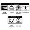 Mini Maglite 2AAA LED AAA SP32106 Silver MAG-LITE (2 batteries)