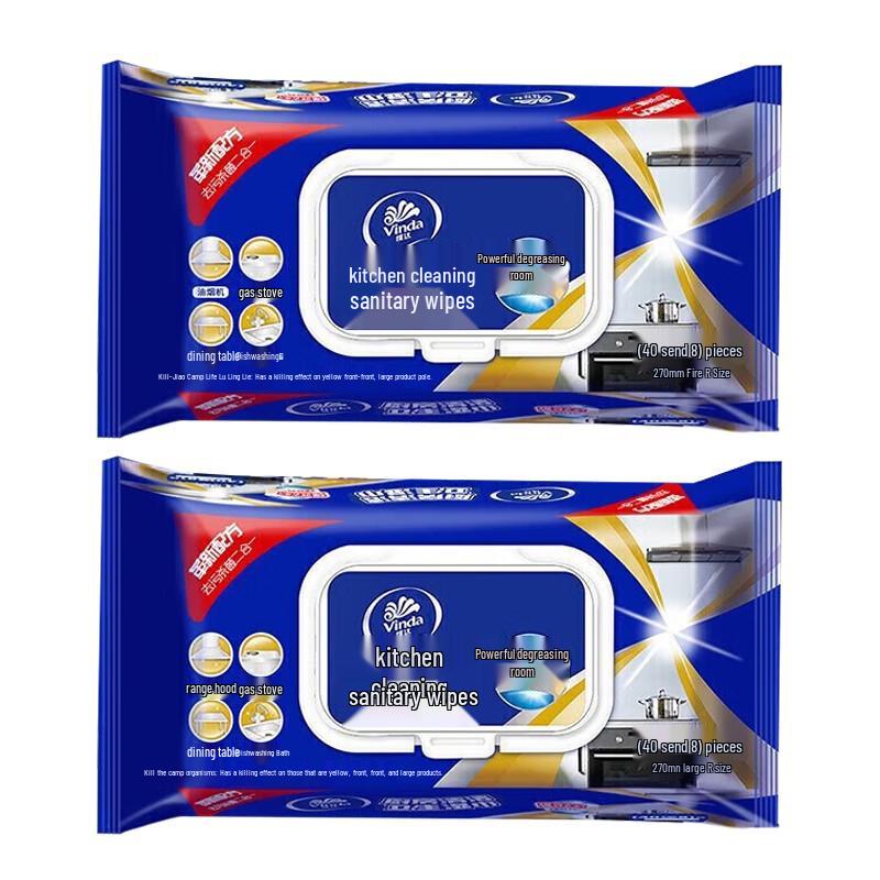 Vinda Kitchen Cleaning Wet Wipes