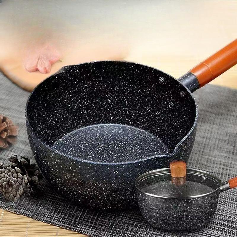 Snowpan Baby Feeding Pan Quartz Stone Rice Cooker Small Cookware for Home Use Non-stick Cooker for Electric Stove Gas Stove Universal