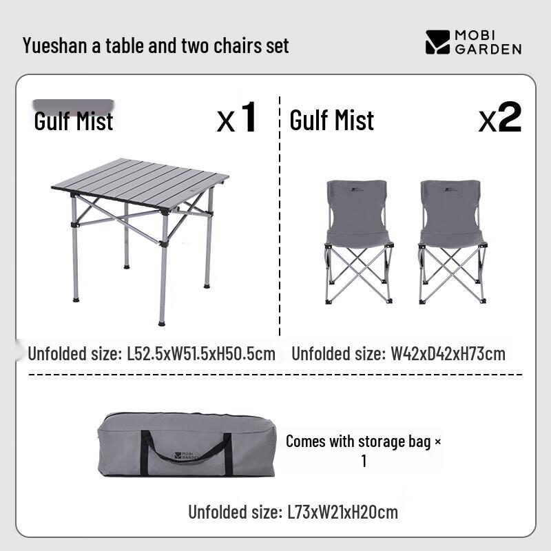 MOBIGARDEN Jùntíng 440 Butterfly Tarp & Shānyuè Camping Set