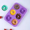 3D Silicone Cake Mold Donut Molds Cupcake Mould DIY Pastry Baking Tool High Temperature Resistant Bakeware Kitchen Accessories