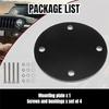 A28G-For Off-Road Ladder Roof Mount Backing Plate Kit Heavy-Duty With Bushings For Cargo Rack