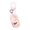Bag Hanger 1:1 Realistic Slippers Shape Resin Keychain High Simulation Fruit Shoes Charm Lightweight Portable Key Holder
