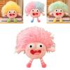 Funny Plush Toy With Big Eyes And Fluffy Hair Perfect For Diy Ugly Dolls In Stock