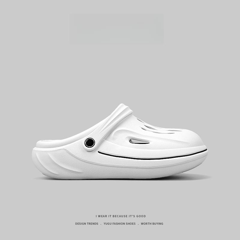 Men Sandals Summer Clogs EVA Garden Slippers Hole Shoes Beach Platform Sandals Couple Indoor House Bathroom Slides Plus Size 49