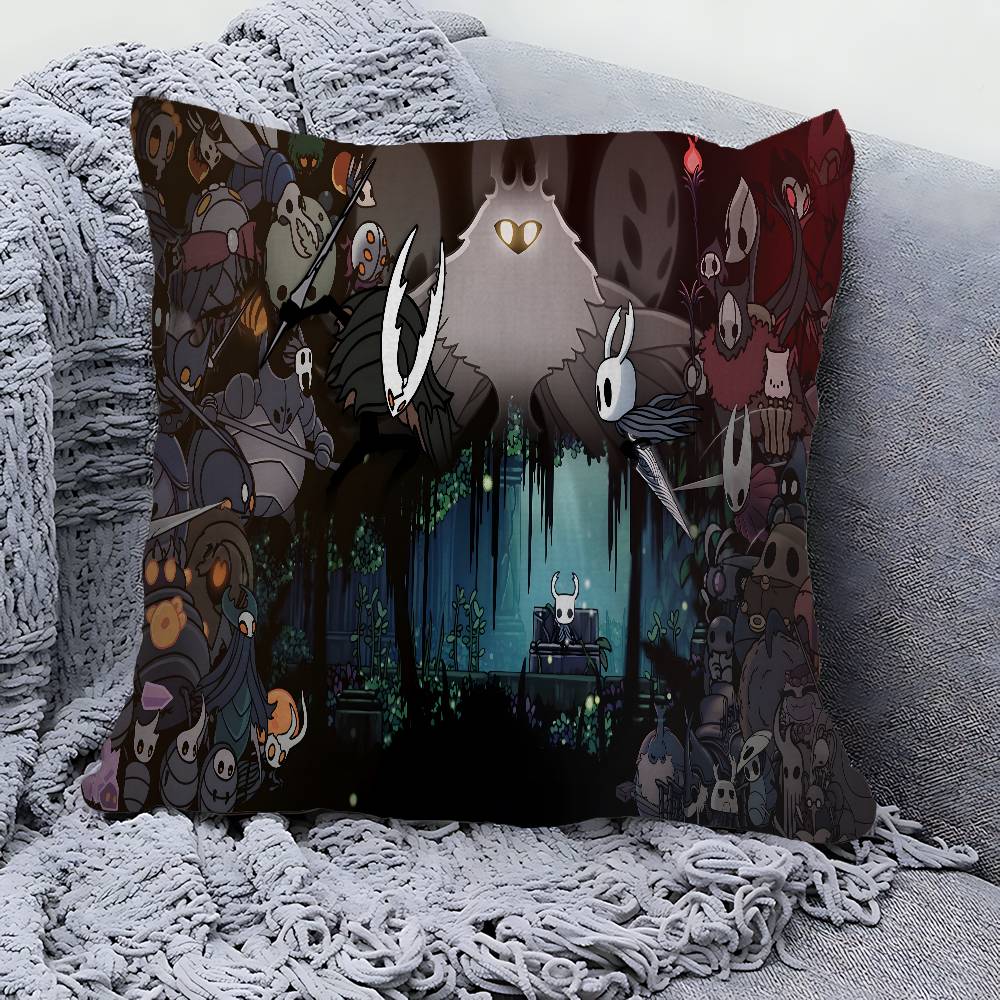 Hollow Knight Game Cushion Cover Car Throw Pillow Case For Sofa Car Christmas Gift Xcm Xcm