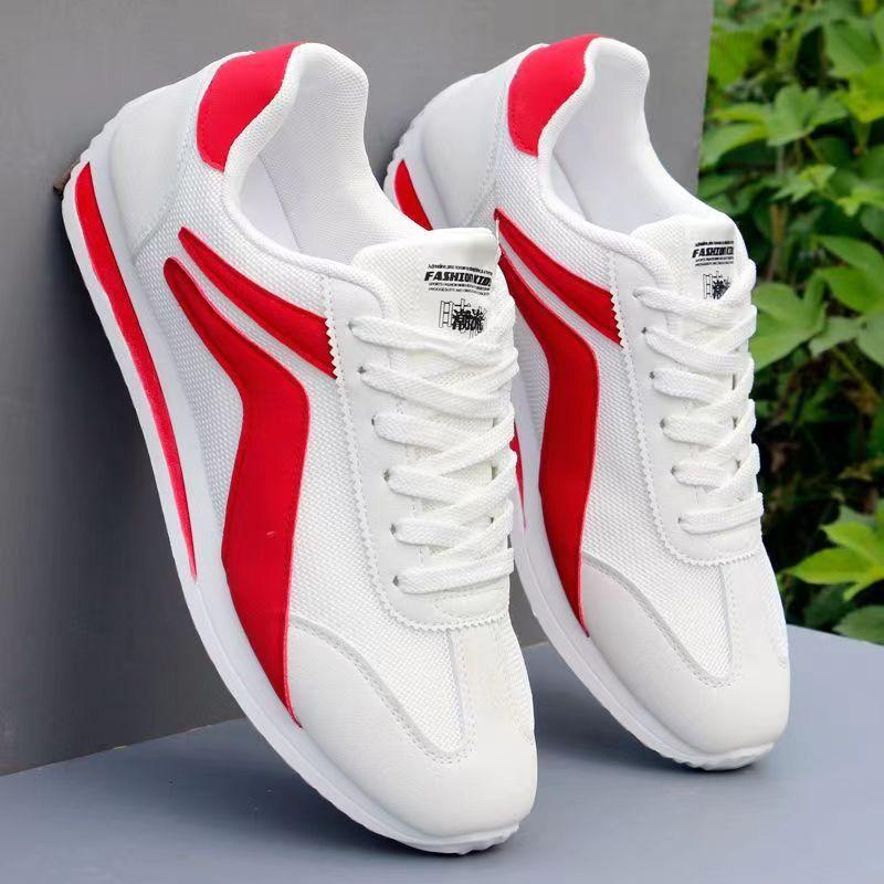 Men's Shoes New Summer Sports Shoes Mesh Casual Board Shoes Male Student Running Shoes