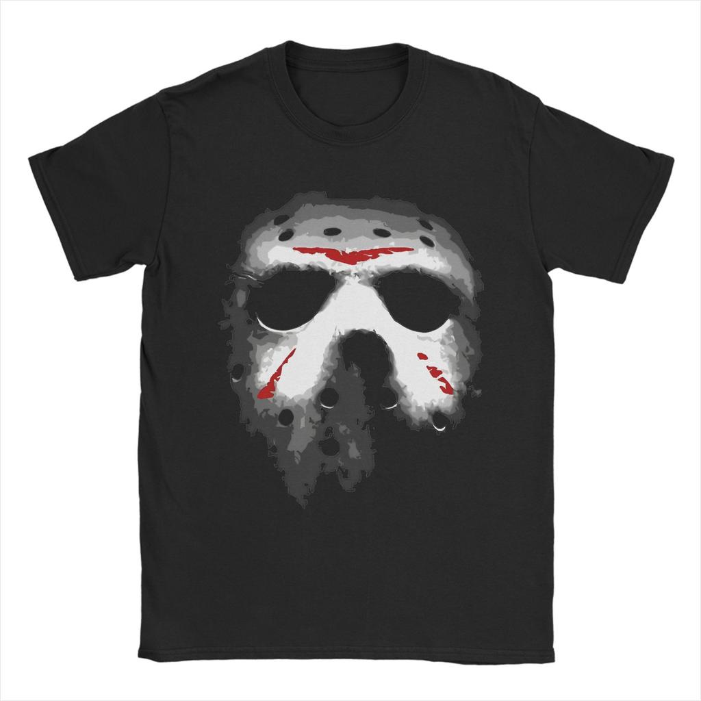 Jason Voorhees Friday 13th  T Shirt friday 13th Pure Cotton Clothing Funny Short Sleeve Round Neck Tees 4XL 5XL 6XL T-Shirt