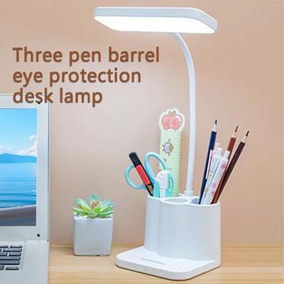 Desk LED Lamp USB Learning Dormitory Bedroom Bedside Reading Night Light Eye Protection Table Lamp Student Nightlights Reading