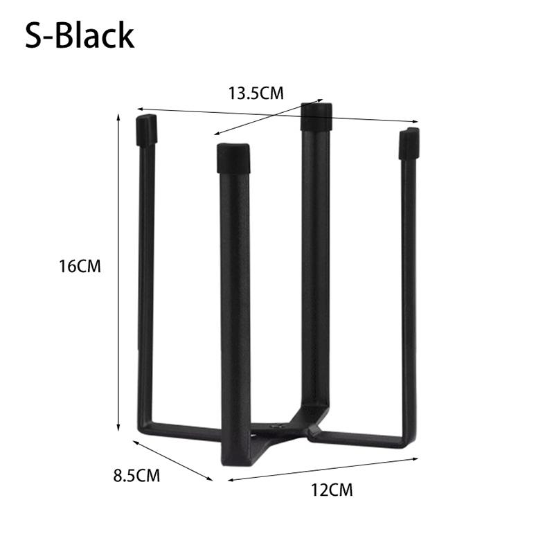 Folding Trash Rack Nordic Style Kitchen Multifunctional Debris Storage Office Desktop Trash Rack Hanging Plastic Bag Holder