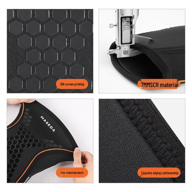 Peak Weightlifting 7mm Neoprene Elbow Support for Strongman Squats