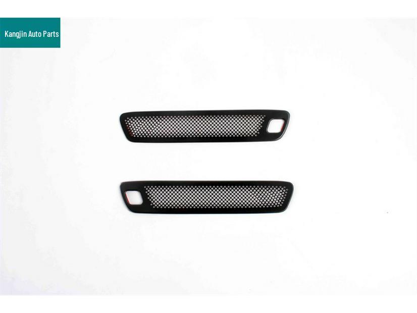 Fits Denza 25 Models N9: Black Titanium Stainless Steel Front Panel & Speaker Grilles with Reading Light Cover.