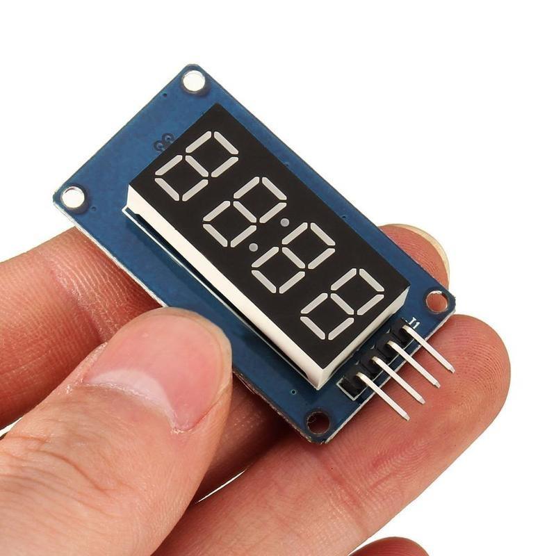 Arduino Uhrzeit Auf Dem Display Anzeigen Segment Led Display Uhr - Main Image