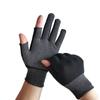 Sunscreen Sports Driving Biking Mittens Sun Protection Two Half Fingers Anti-Slip Fishing Gloves