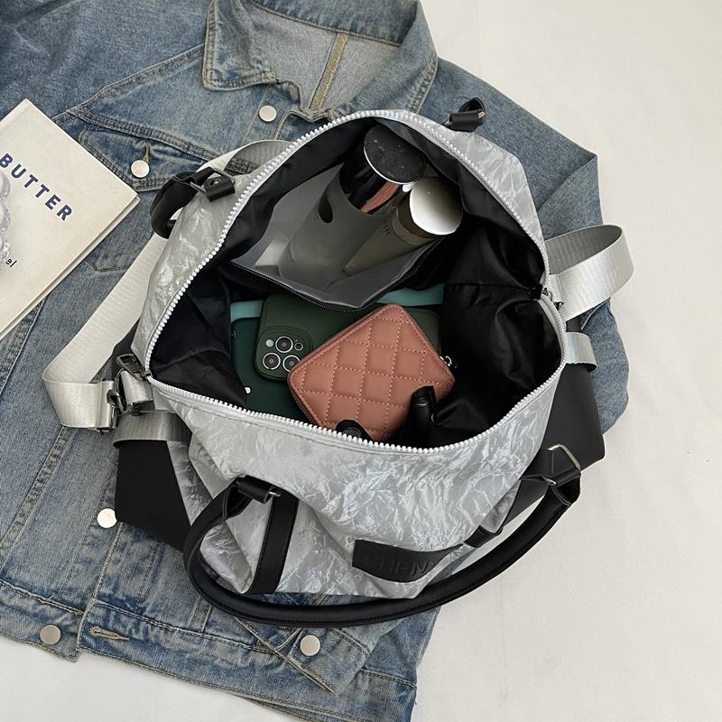 Hand Luggage Bag Women's Short-Distance Travel Bag Large Capacity Shoulder Fitness Bag Storage Bag