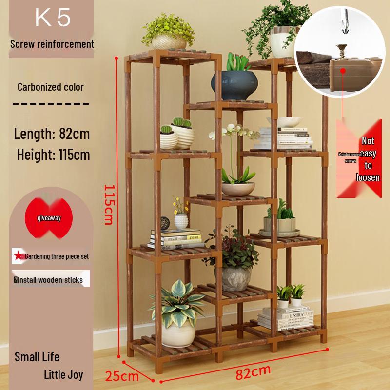 Bamboo Tiered Plant Stand
