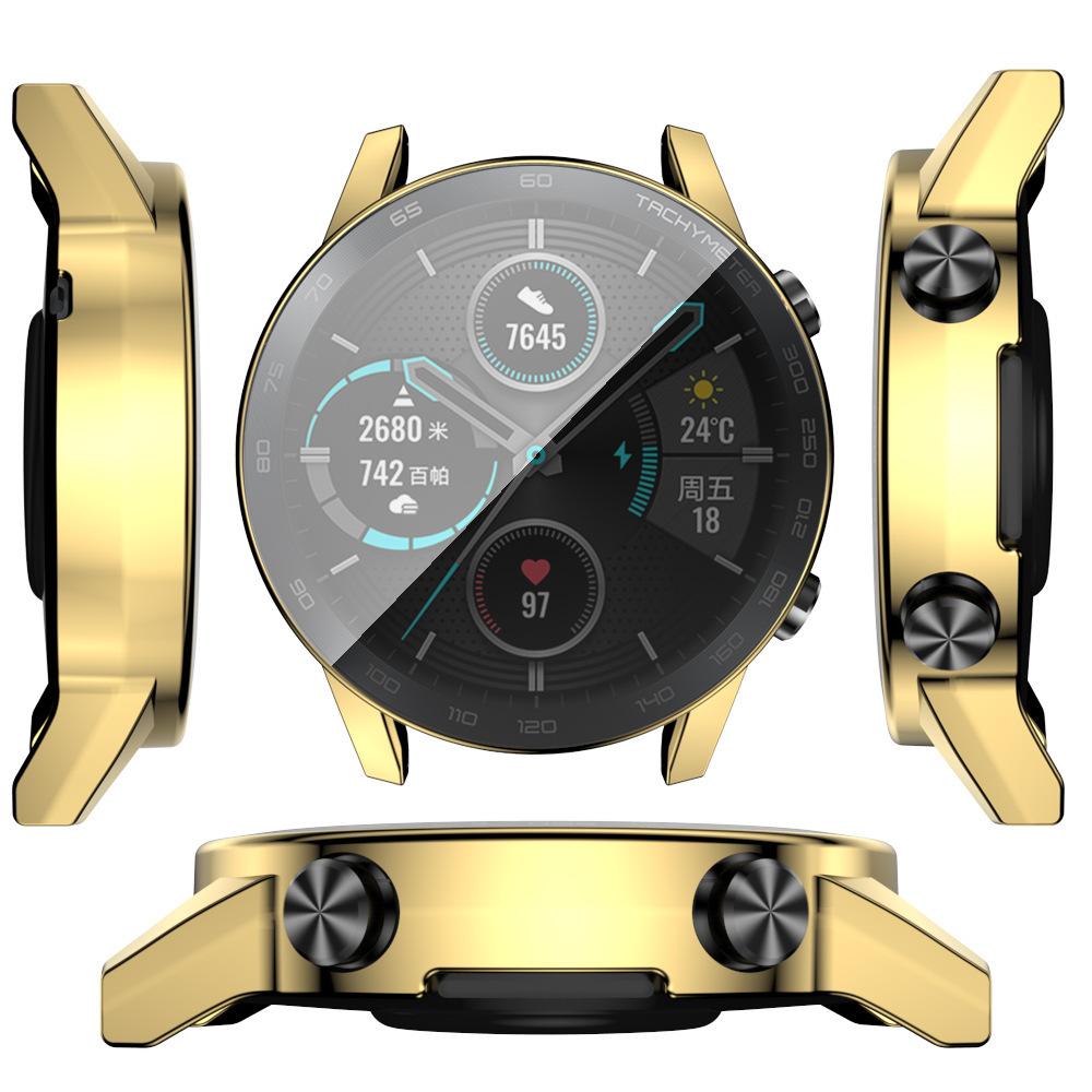 Soft TPU Case For Honor Magic Watch 2 46mm 360 Full Cover Protective Bumper For Huawei Honor Magic2 Screen Protector Shell