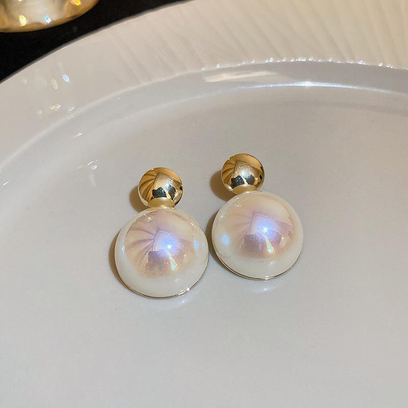 Pearl Earrings Set Butterfly Dangle Earrings for Women Metal Hollow Gold Plated Earring Cartoon Jewelry