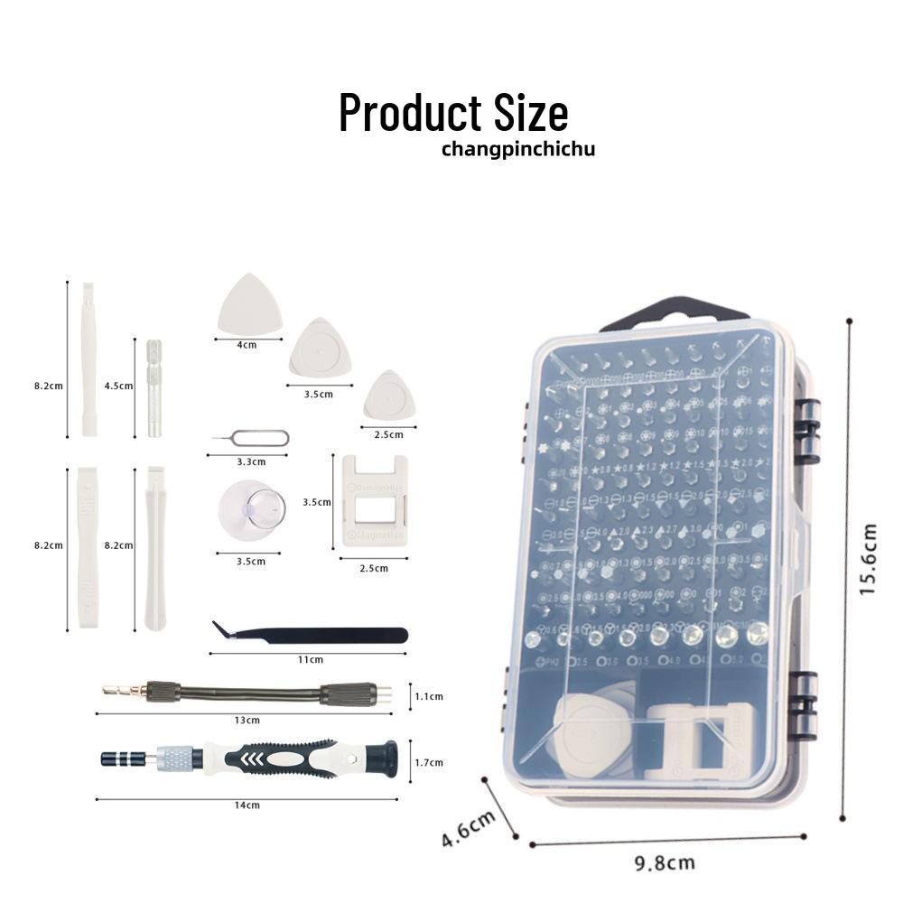Cross115 Multi-functional 115-in-1 Screwdriver Set for Mobile Phone Repair
