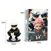 6 יחידות/סט דמויות Jujutsu Kaisen, סאטורו גוג'ו איטאדורי יוז'י דמות פעולה אנימה דגם אספנות צעצועים, מתנת יום הולדת למעריצים