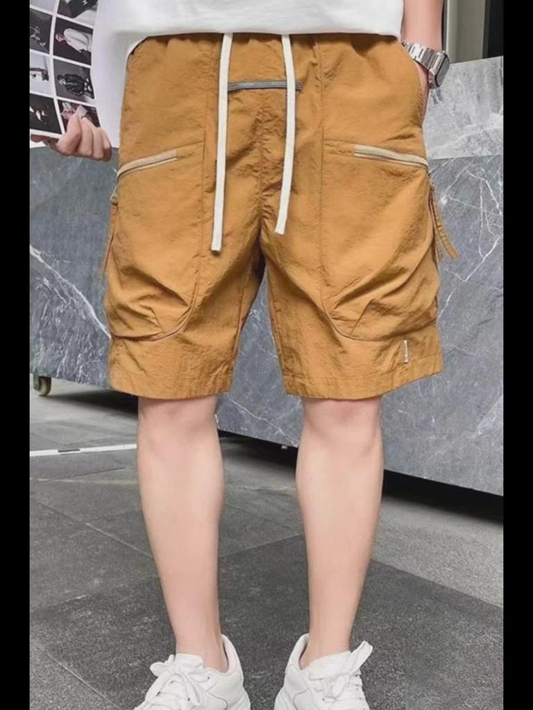 Men's Trendy Japanese Casual Quick-Dry Loose Shorts