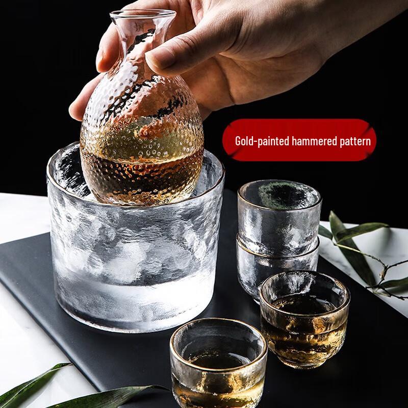 

Japanese Style Glass Sake and Baijiu Set