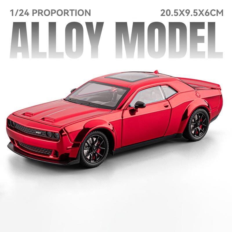 CVT3 1:24 Dodge Charger 1970 Hellcat Viper Supercar Alloy Metal Diecast Model Car Home Decoration Desktop Display Ornaments Bitrhday
