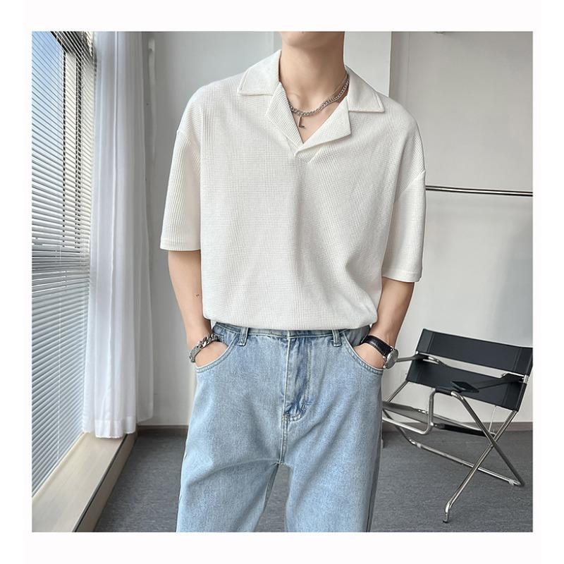 Men's Relaxed Fit Terry Cloth Shirt