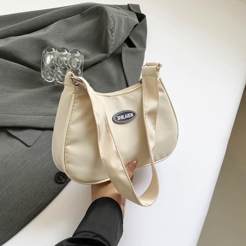 

Проста студентська нішева сумка-мессенджер, літо 2024, нова проста сумка через плече, повсякденна модна маленька квадратна сумка білий