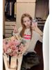 1996 Rose Red Unisex Cotton Linen Flock Long Sleeve T-Shirt - New Year Limited Edition