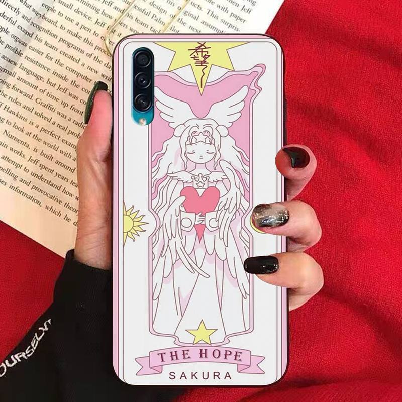 Card Captor Sakura Handyhülle für Samsung S20 lite S21 S10 S9 plus für Redmi Note8 9pro für Huawei Y6 Hülle
