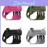 Oxford Fabric Dog Tactical Harness With Heavy Duty Magic Tape For Large Dogs