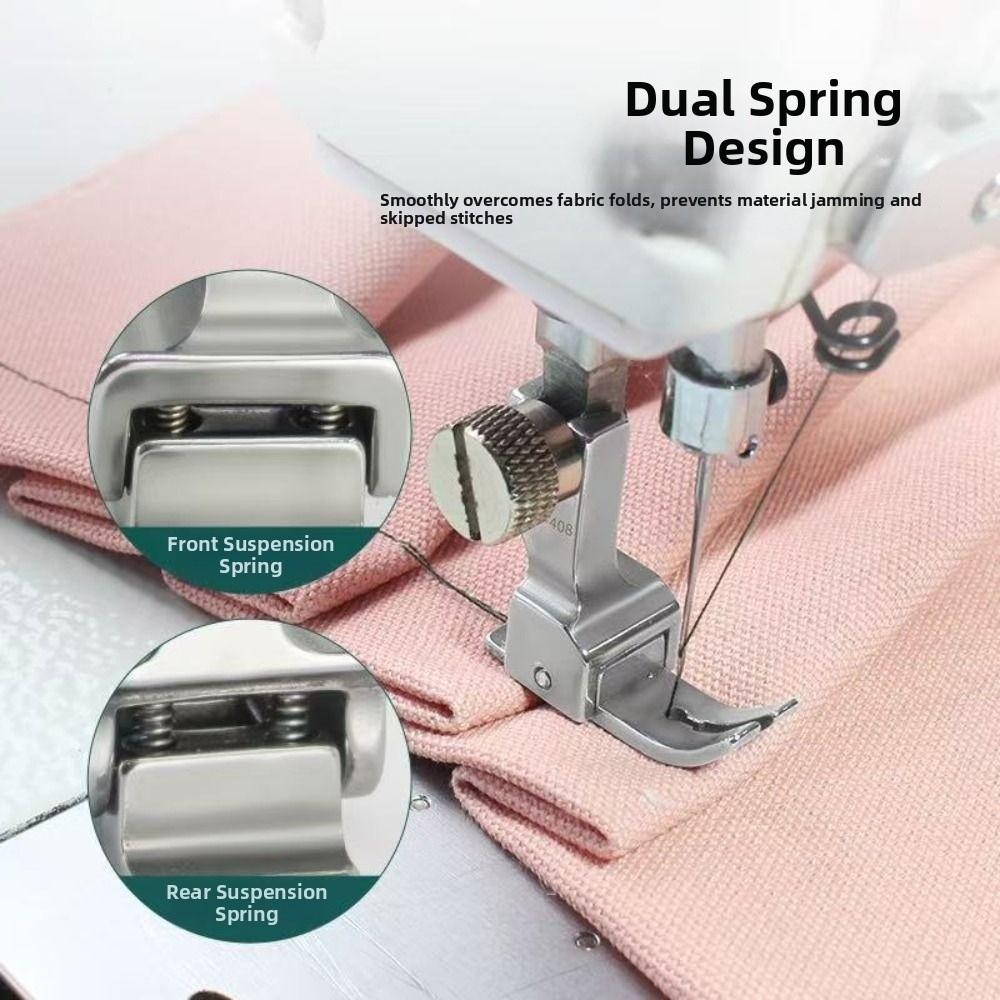 PH351/SY-408 Sewing Presser Foot Durable Flat Car Foot Portable Presser Foots Universal