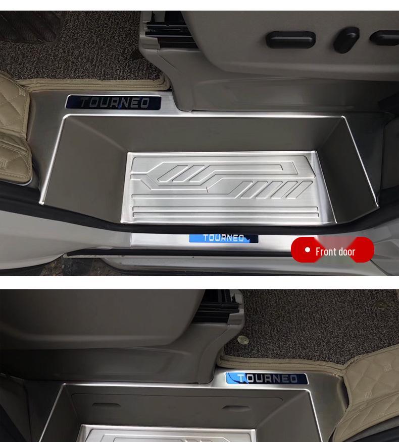 Ford Tourneo Threshold & Rear Bumper Guard Set