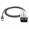 Upgraded Inpa K+CAN K+DCAN OBD2 USB-Interface-Switch Auto Diagnostic Cable Suitable for 1998 To 2008 Models Poratble